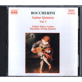 Cd Boccherini Guitar Quintets Vol. 2