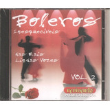 Cd Boleros Inesqueciveis V.2 - Trio Los Panchos Elvira Rios