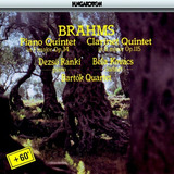 Cd Brahms - Dezso Ranki - Bela Kovacs - Bartok Quartet