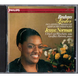 Cd Brahms: Lieder - Jessye Norman