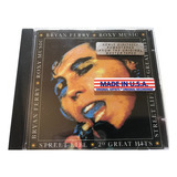 Cd Bryan Ferry / Roxy Music Street Life 20 Lacrado Importado
