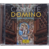 Cd Cantate Domino Palestrina Allegri & Lassus Sistine Choir