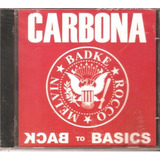 Cd Carbona - Back To Basics ( Melvin Barke Rocco) Orig. Novo