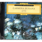 Cd Carmina Burana - Carl Orff 1895 - 1982