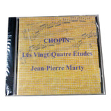 Cd Chopin Les 24 Etudes - Jean Pierre Marty / Import Lacrado