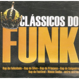Cd Clássicos Do Funk - Rap