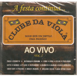 Cd Clube Da Viola V.7 Zeze