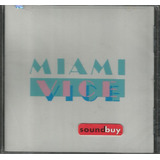 Cd Com Trilha Sonora De Miami Vice - Importado E Lacrado