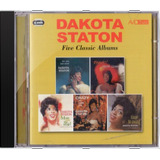 Cd Dakota Staton Five Classic Albums - Novo Lacrado Original