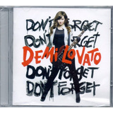 Cd Demi Lovato - Dont Forget