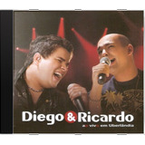 Cd Diego Ricardo Ao Vivo Em Uberl Nida Novo Lacrado Original