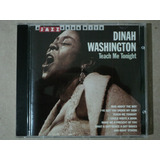 Cd Dinah Washington- Teach Me Tonight-