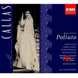 Cd Donizetti Poliuto Compl Opera Live 1960 With Maria Callas