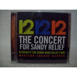 Cd Duplo 12 The Concert Sandy Relief- Chris Martin, Bon Jovi