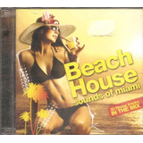 Cd Duplo Beach House Sounds Of Miami - 30 Musicas In The Mix