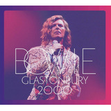 Cd Duplo David Bowie Glastonbury 2000 - 1ª Edição Lacrado