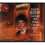 Cd Duplo Evgeny Kissin Carnegie Hall