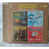 Cd Duplo Lightnin' Hopkins: Four Classic