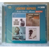 Cd Duplo Lightnin' Hopkins 4 Classic