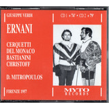 Cd Duplo Verdi Ernani, Cerquetti, Del