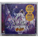 Cd + Dvd - Violetta - [ Disney ] - Ao Vivo 