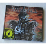 Cd + Dvd Hammerfall - Built To Last Digibook Europeu Lacrado
