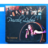 Cd E Dvd Priscila Lisboa - Te Adorar - Ao Vivo