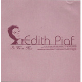 Cd Edith Piaf - La Vie En Rose