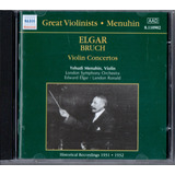Cd Elgar & Bruch Violin Concertos,