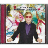 Cd Elton John - Wonderful Crazy