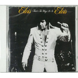 Cd Elvis Presley That's The Way It Is - Importado Lacrado