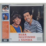 Cd Elza Soares - Elza, Miltinho E Samba 1967/1968 ( Lacrado)