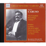 Cd Enrico Caruso The Complete Recordings - Vo Novo Lacr Orig