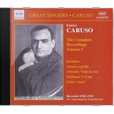 Cd Enrico Caruso The Complete Recordings Volu Novo Lacr Or04