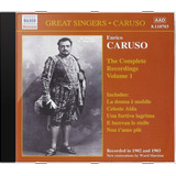 Cd Enrico Caruso The Complete Recordings Volu Novo Lacr Or05