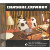 Cd Erasure - Cowboy (depeche Mode Yazoo - Vince Clarke) Novo