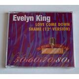 Cd Evelyn King Love Come Down / Shame 1987-1996 Imp. Lacrado