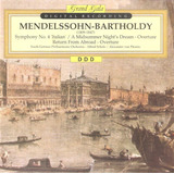 Cd Felix Mendelssohn - Bartholdy (1809-1847)