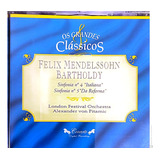 Cd Felix Mendelssohn Bartholdy -