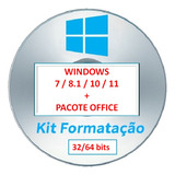 Cd Formatação Windows 11, 10, 8, 7 E Ativad Pc/notebook 