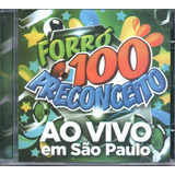 Cd Forró 100 Preconceito - Ao Vivo Em São Paulo