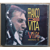 Cd Franco De Vita - En Vivo - Marzo 16