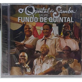 Cd Fundo De Quintal O Quintal Do Samba