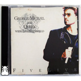 Cd George Michael And Queen With Lisa Stansfield Five Live