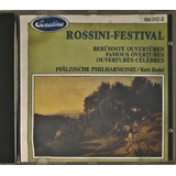 Cd Gioacchino Rossini Festival Importado -