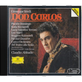 Cd Giuseppe Verdi Claudio Abbado Don Carlos Novo Lacr Orig