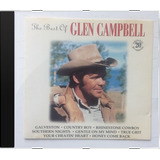 Cd Glen Campbell Best Of Glen Campbell Novo Lacrado Original