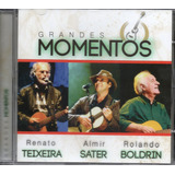 Cd Grandes Momentos - Com Renato Teixeira - Almir Sater - Rb
