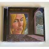 Cd Gregg Allman - Laid Back (1973) - Importado Usa