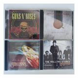 Cd Guns N' Roses + Whitesnake + Santana + Rolling Stones